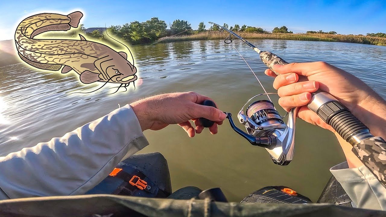 Primera vez Pescando SILUROS desde Pato