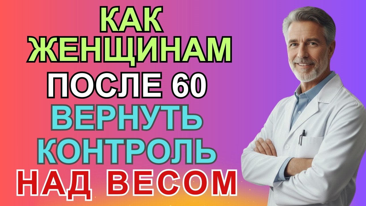 Почему после 60 вес не уходит? 8 мягких изменений, которые запускают похудение без диет | ТРАВНИК