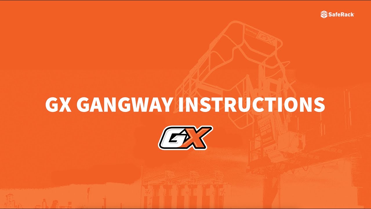 SafeRack GX Gangway Operational Video