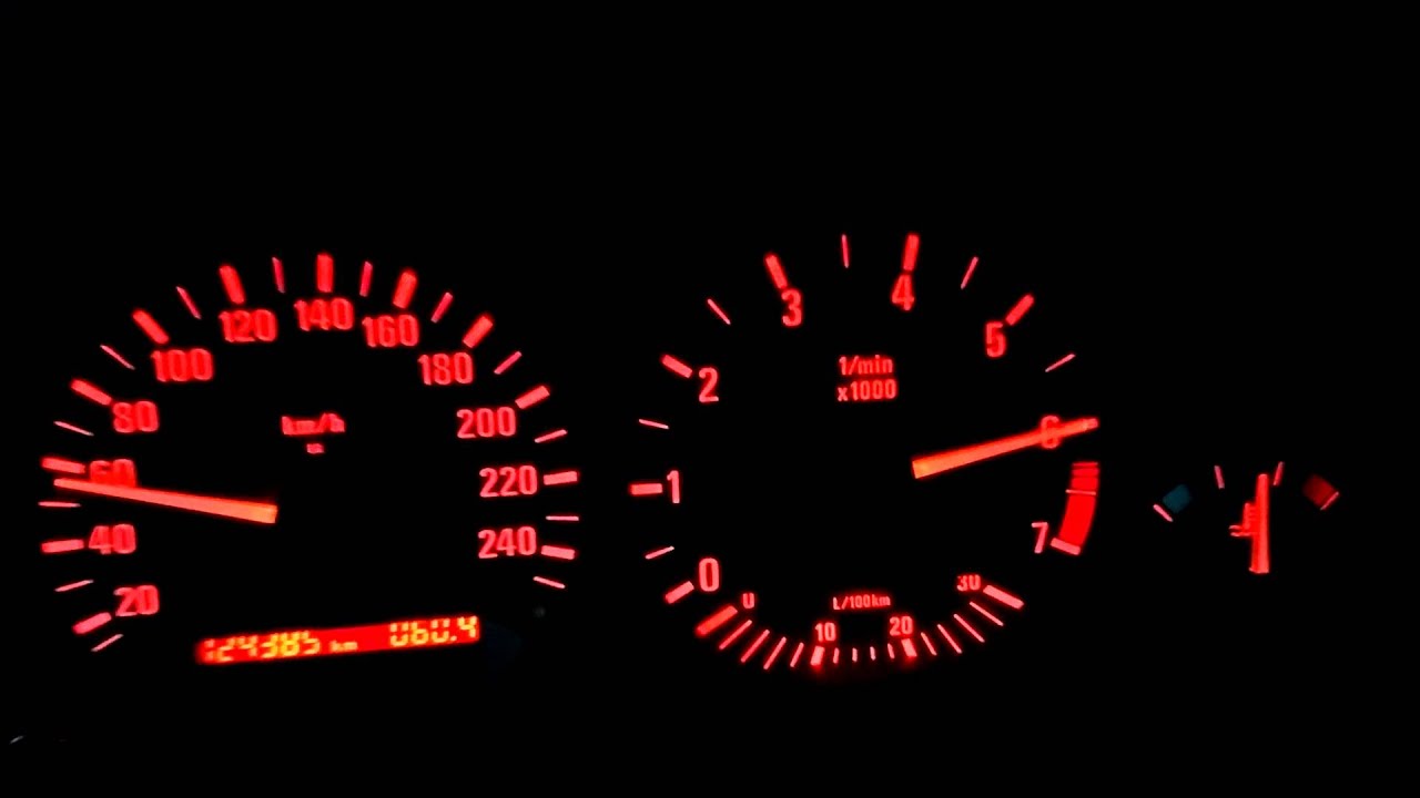 BMW 323i E36 1996 acceleration (stock)