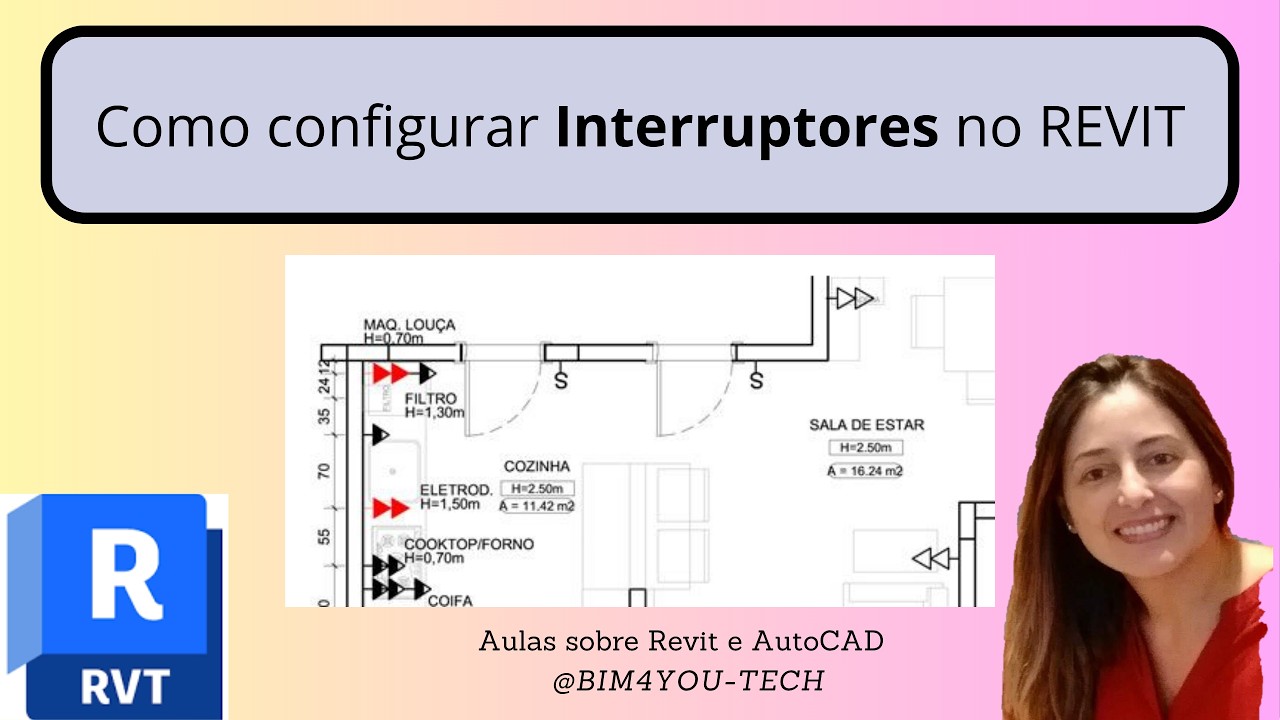 Como Configurar Interruptores no REVIT - Conectando Iluminação com Precisão