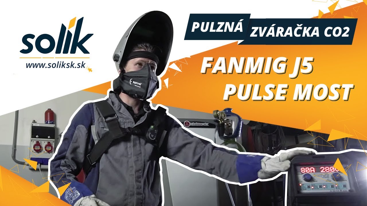 Pulzná zváračka CO2 Fanmig J5 Pulse MOST na zváranie hliníka, nereze a ocele - recenzia