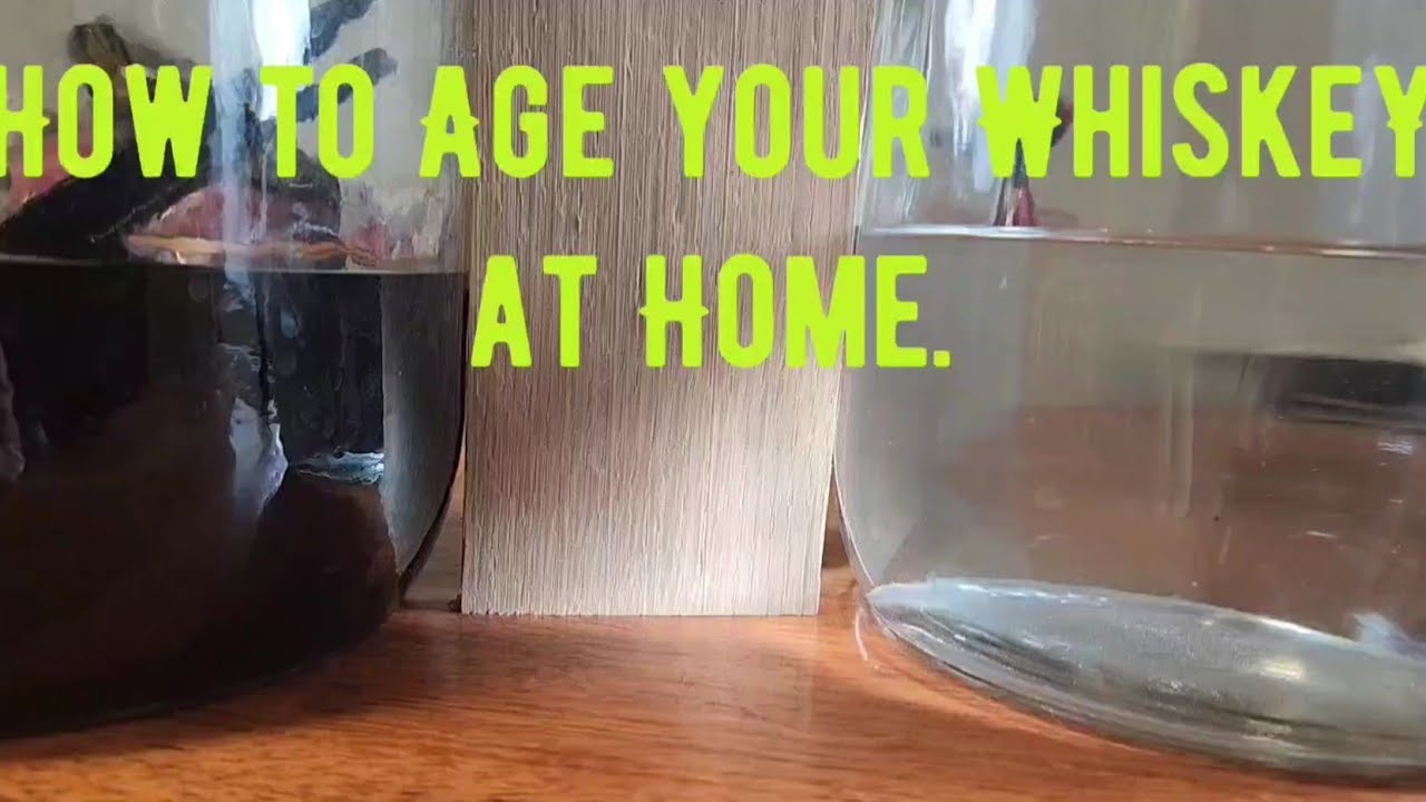 How to age whiskey at home