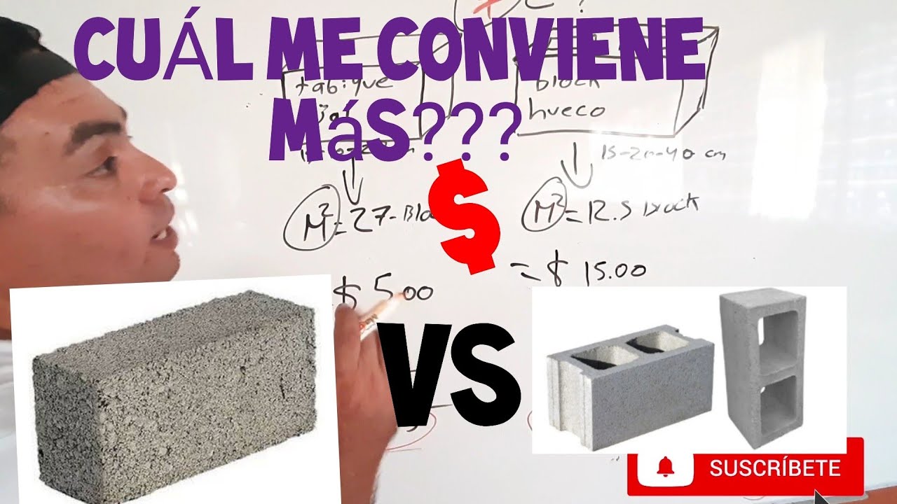 QUÉ BLOCK ME CONVIENE MÁS,  EN CUANTO A PRECIO....