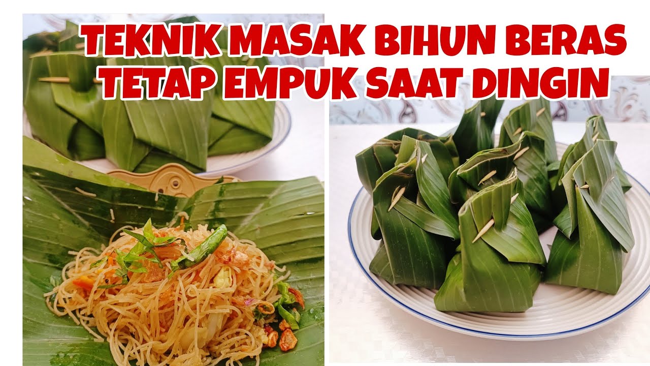 INI DIA RAHASIANYA MASAK BIHUN GORENG TIDAK HANCUR DAN ENAK