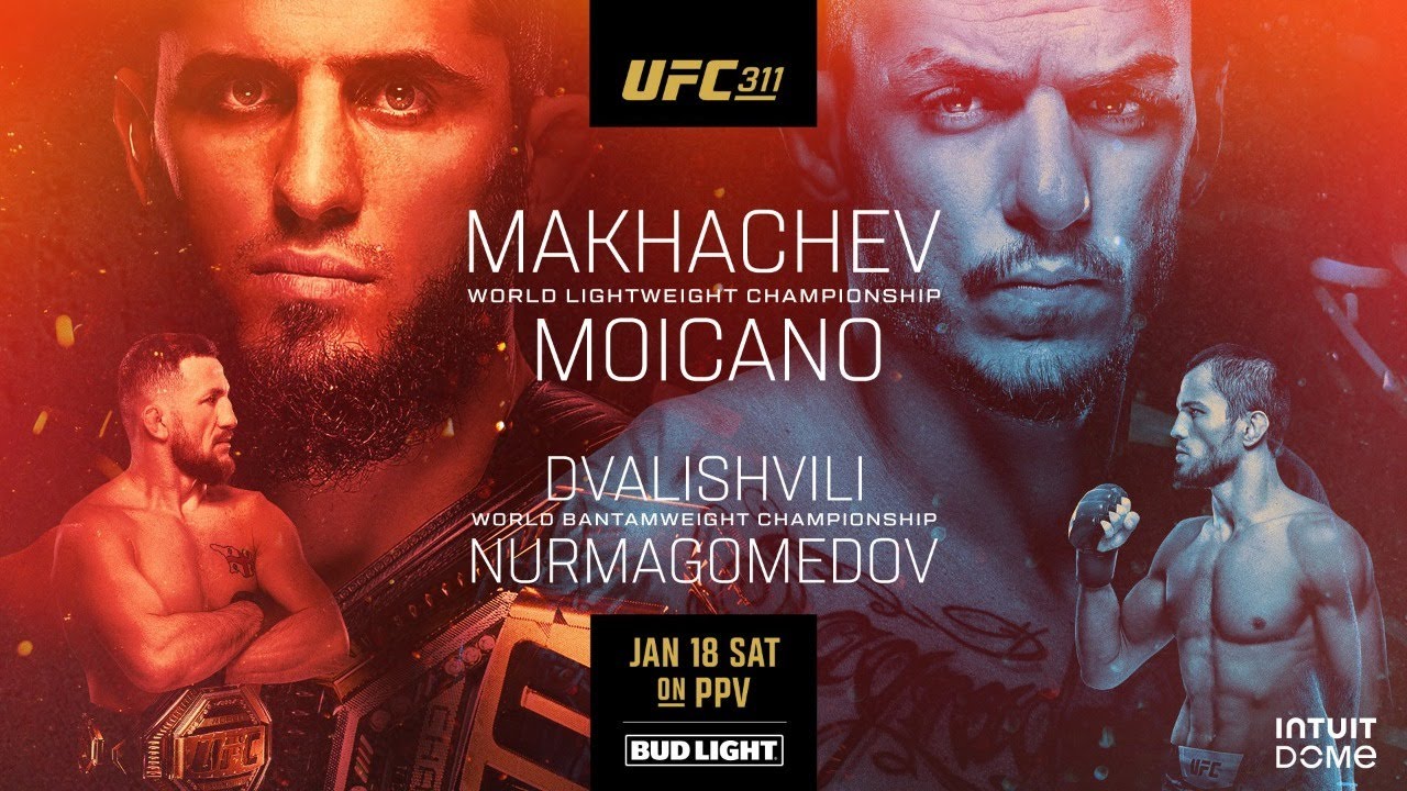UFC 311 LIVE MAKHACHEV VS MOICANO LIVESTREAM & FULL FIGHT COMPANION