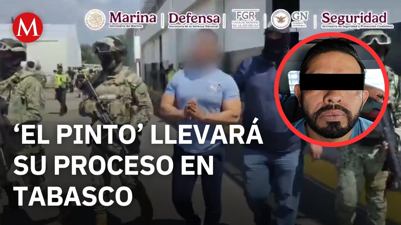 Ulises Pinto será procesado por la FGE de Tabasco, tras su detención en Jalisco