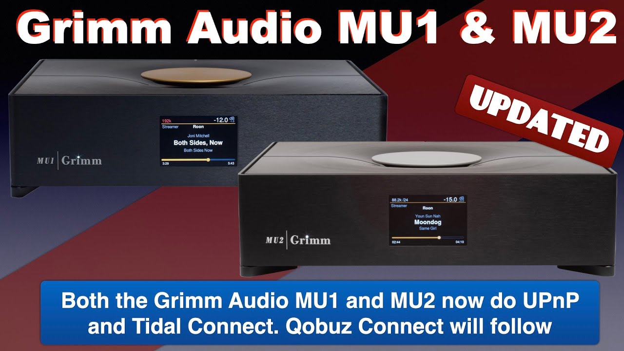 Плееры Grimm Audio теперь поддерживают UPnP и Tidal Connect