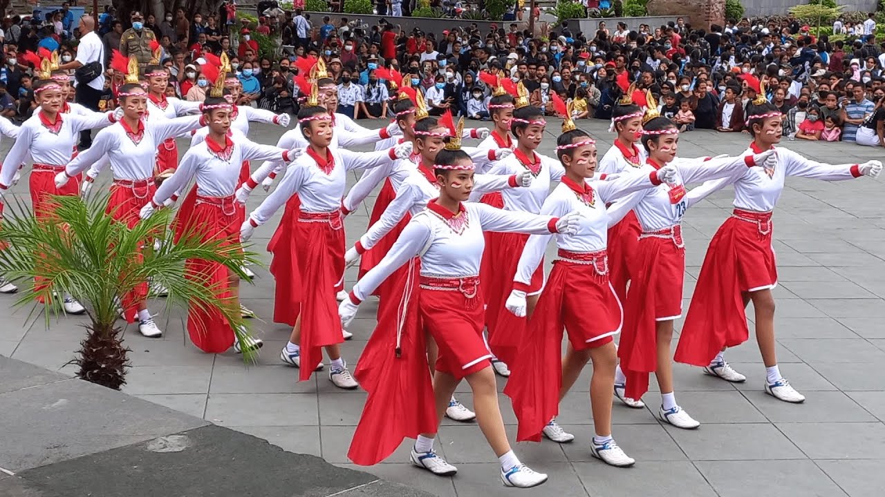 Yel Yel Lomba Gerak Jalan Indah Seru dan Unik SMP NEGERI 2 SUKAWATI Kota Gianyar 2022