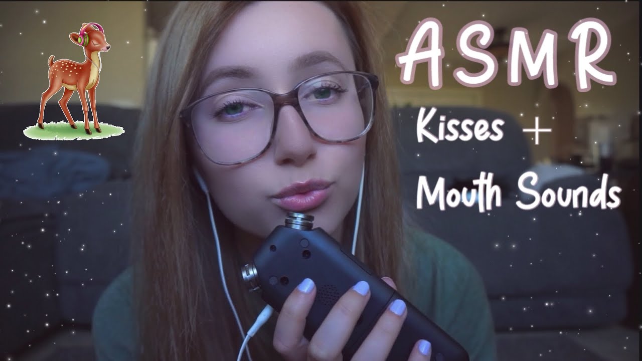 ASMR ✨ Binaural Kisses + Mouth Sounds!
