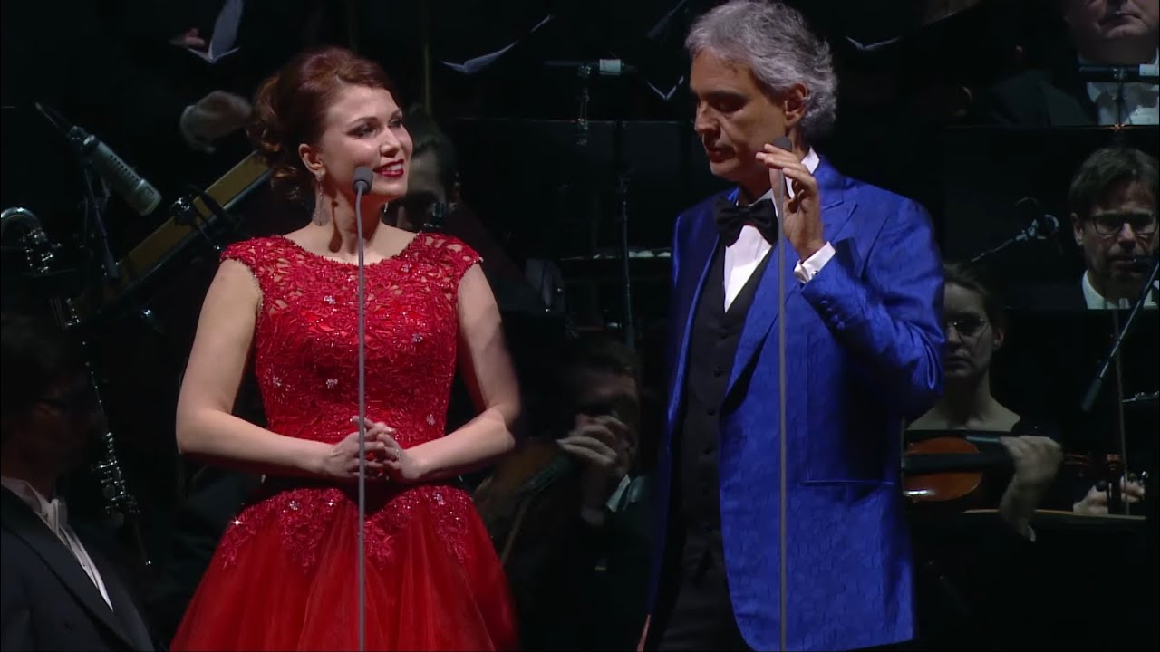 Brindisi,  La Traviata. Andrea Bocelli & Ekaterina Lekhina