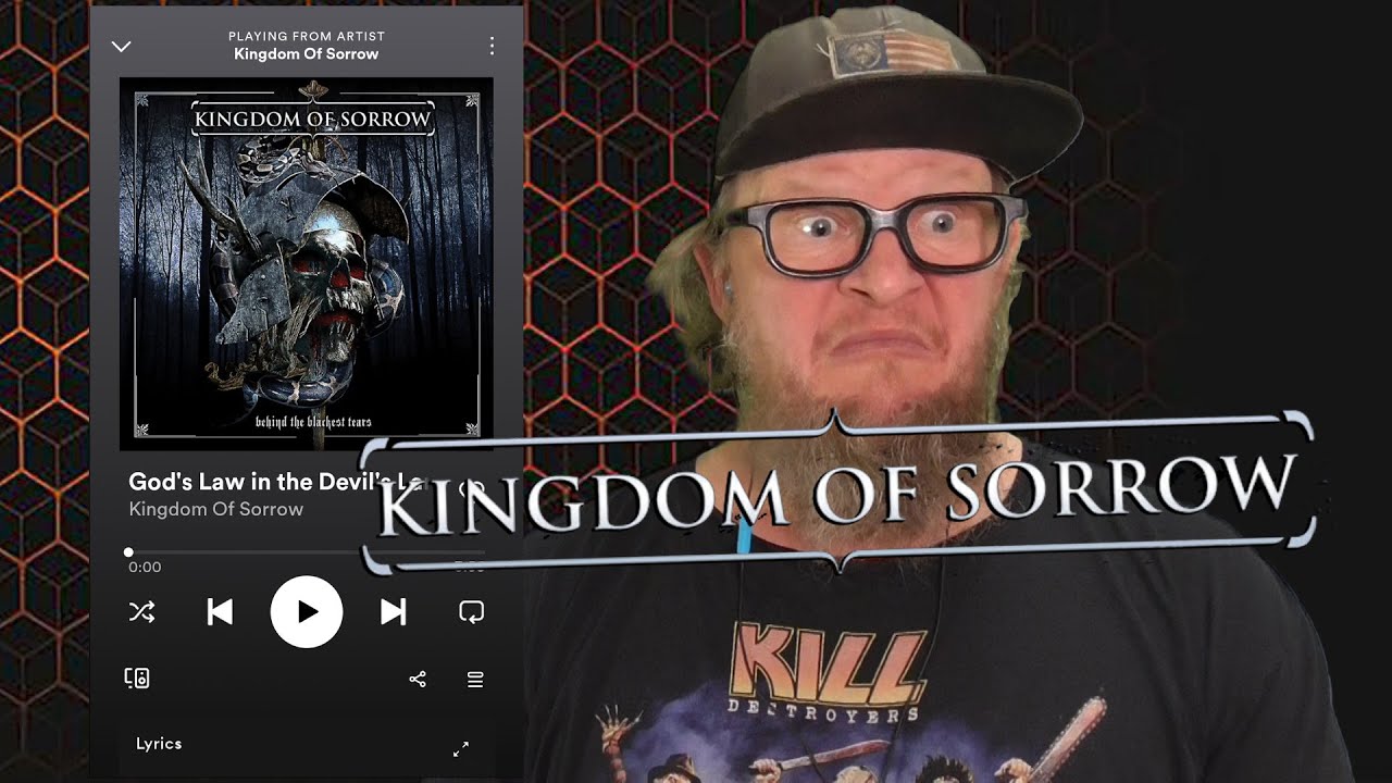 KINGDOM OF SORROW - God's Law in the Devils Land (First Listen)