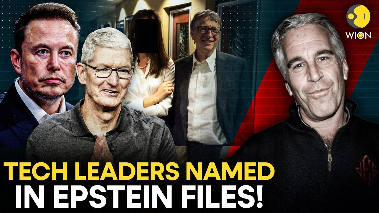 Epstein Files LIVE: Top Tech Leaders Named In The Jeffrey Epstein Files, Who's On The List? | WION