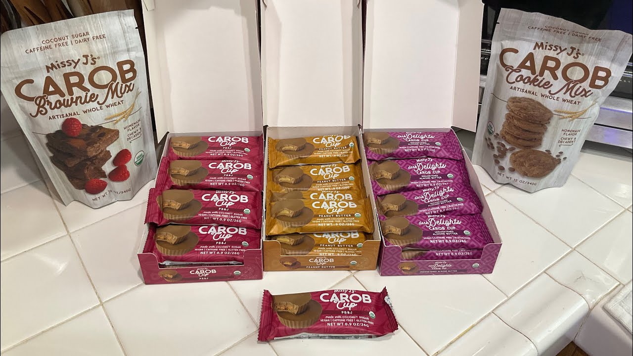 Healthier Chocolate Alternative MISSY J’S CAROB - Organic, Caffeine Free, Vegan Friendly