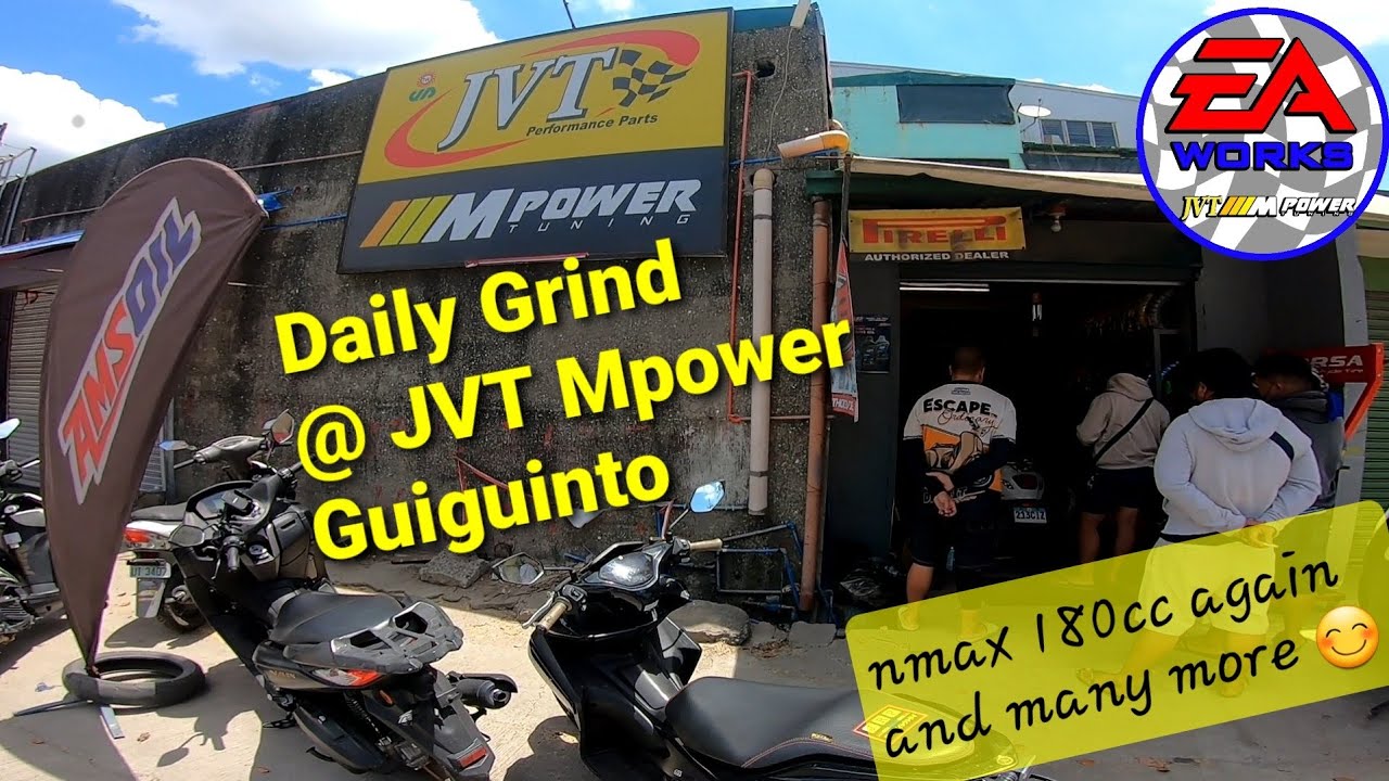 JVT M_Power Guiguinto Daily Grind | Nmax/Aerox 180cc Basic Touring Set Sakalam
