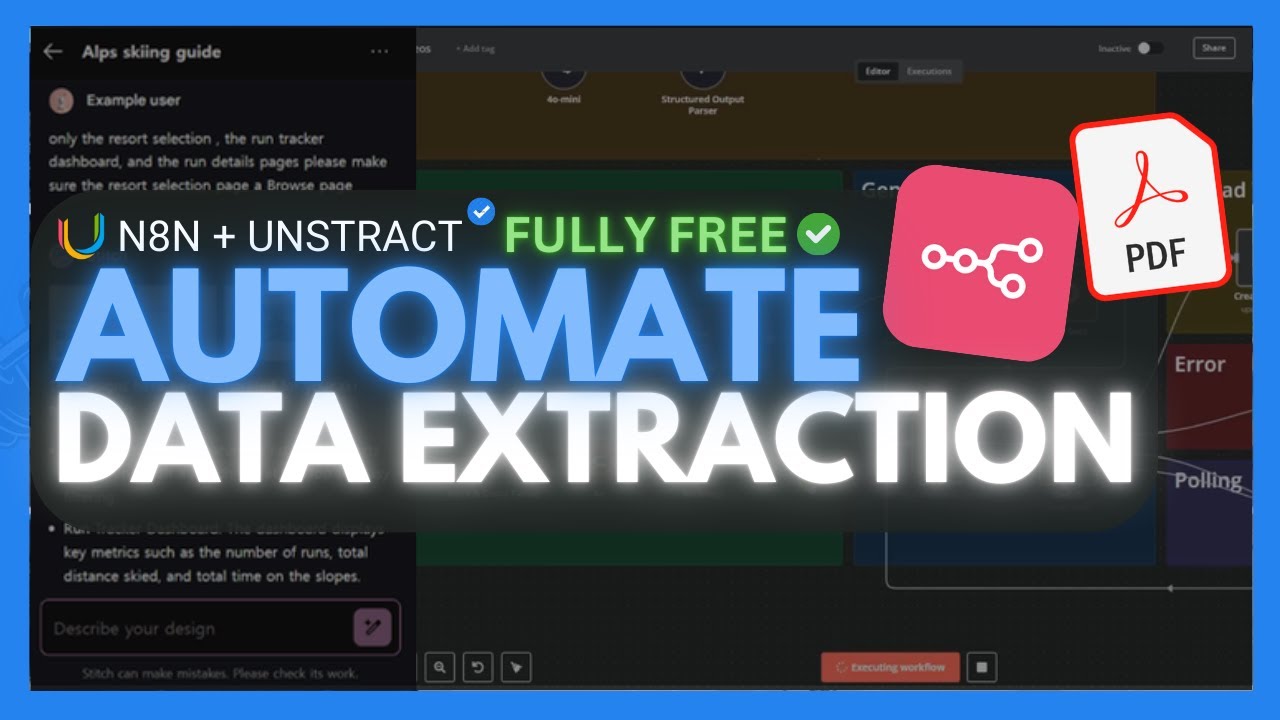 Automate PDF Data Extraction with n8n EASILY! (Open source)