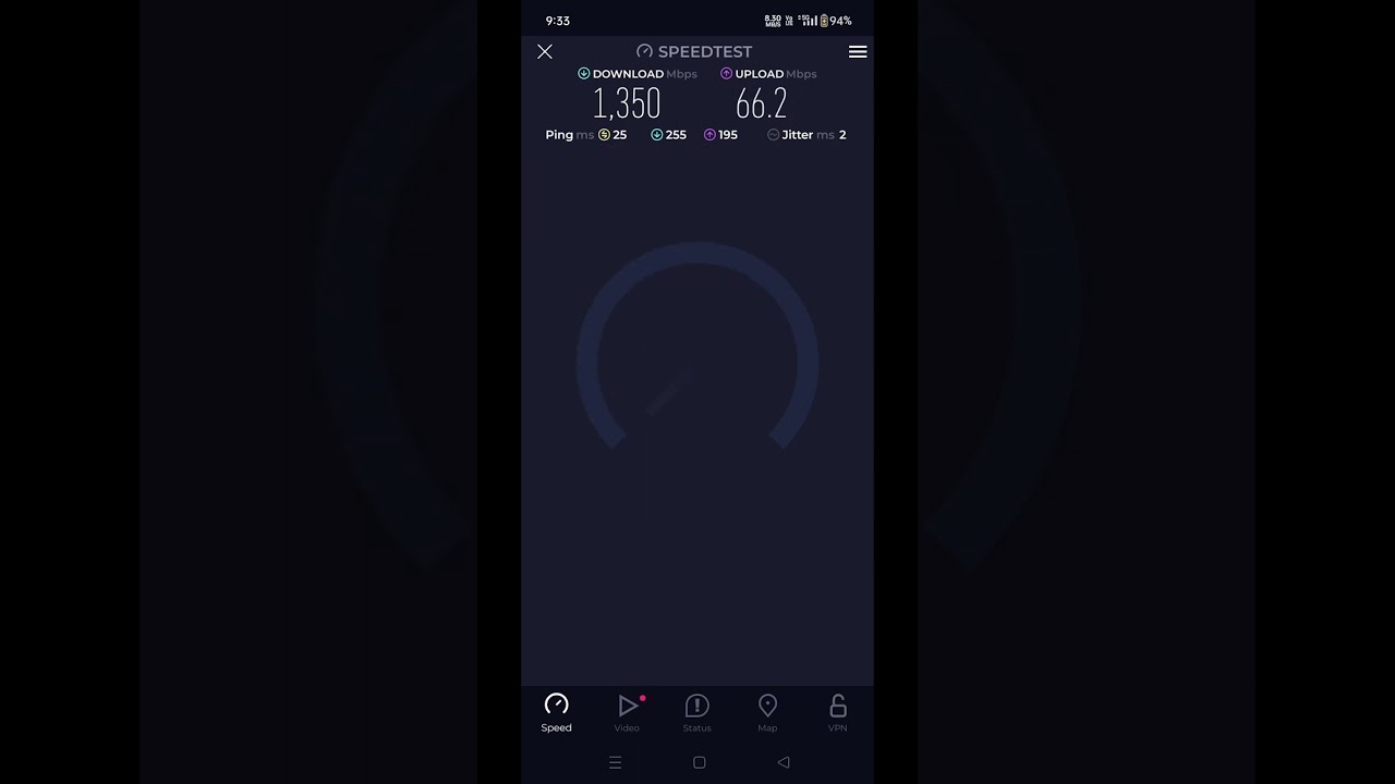 Jio 5G N78 and N28 Speed test in Sheohar