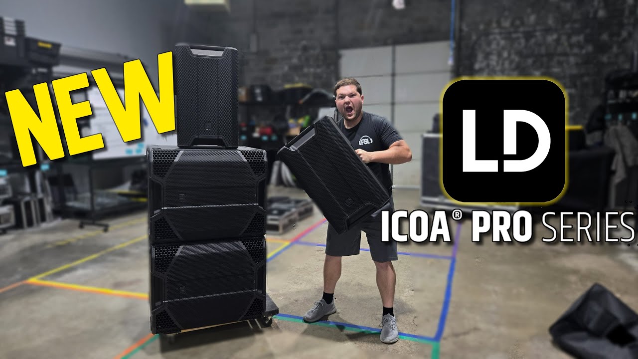 NEW DJ Gear - Wedding Gig Log ft. @LD Systems Icoa Pro Review