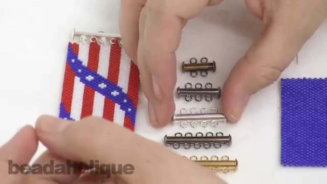How to Attach Tube Clasps to Peyote Bead Weaving