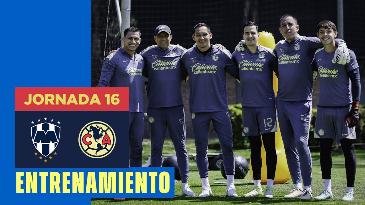 Porteros del Club América en acción | Entrenamiento ACCESO TOTAL de cara al partido vs. Monterrey