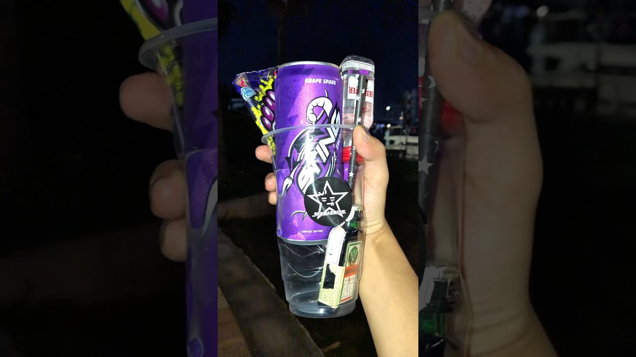 chill w stardrink ✨🥤PURPLE LEAN 🍇🍇🍇#stardrink #soda #icecup #cocktail #chilldrink #chill #drink