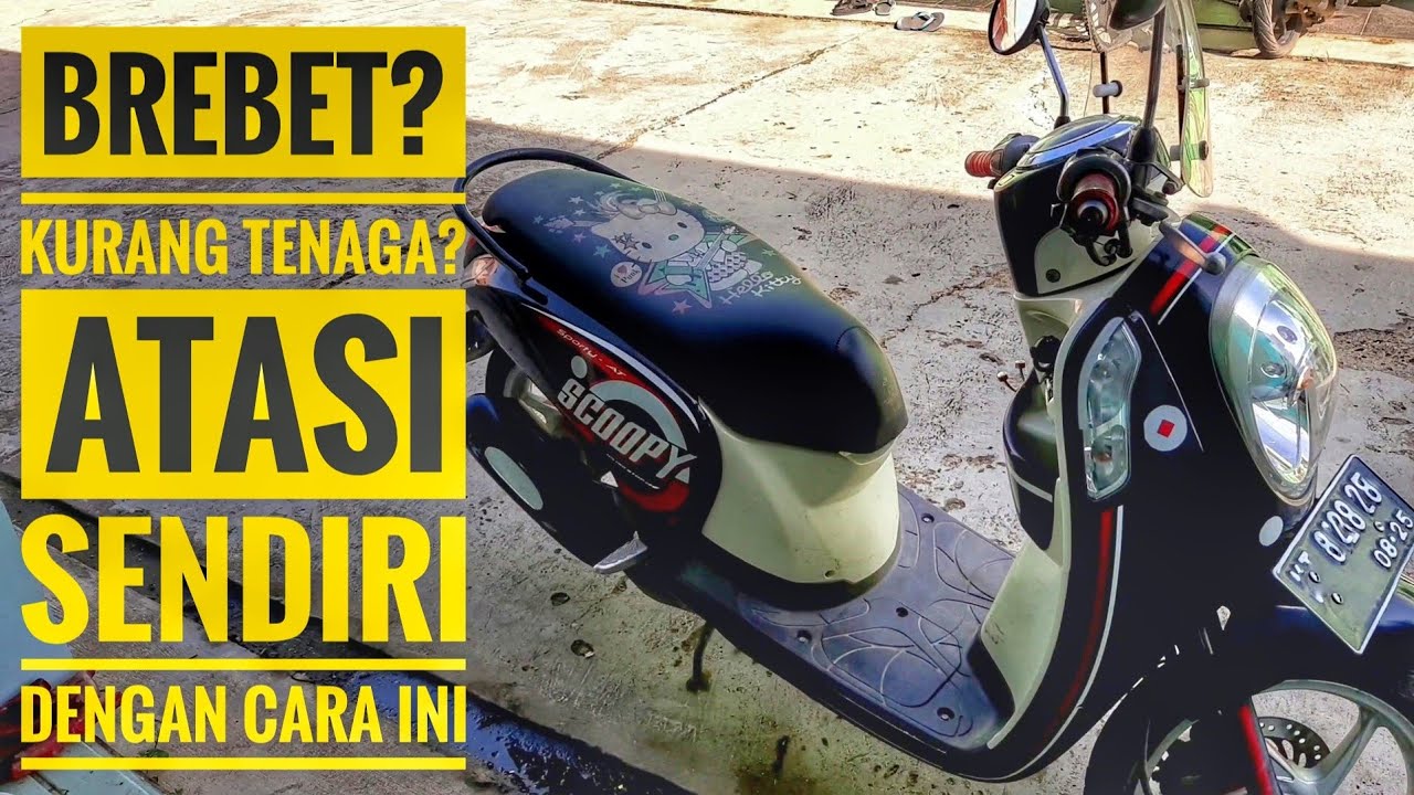 Ремонтируем заикающийся Scoopy. Секретные советы без посещения мастерской. ЭКОНОМИЯ
