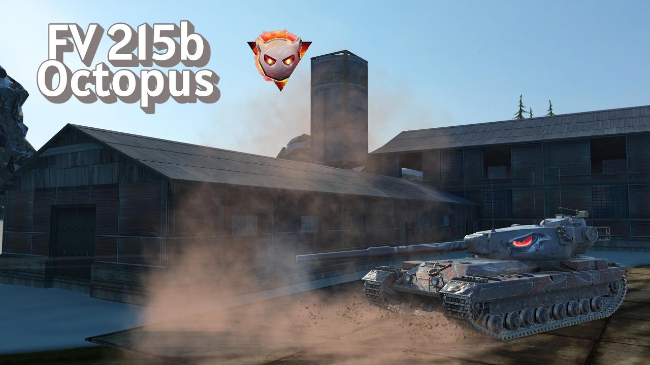 BIG BOSS. FV215b Octopus. WoT Blitz