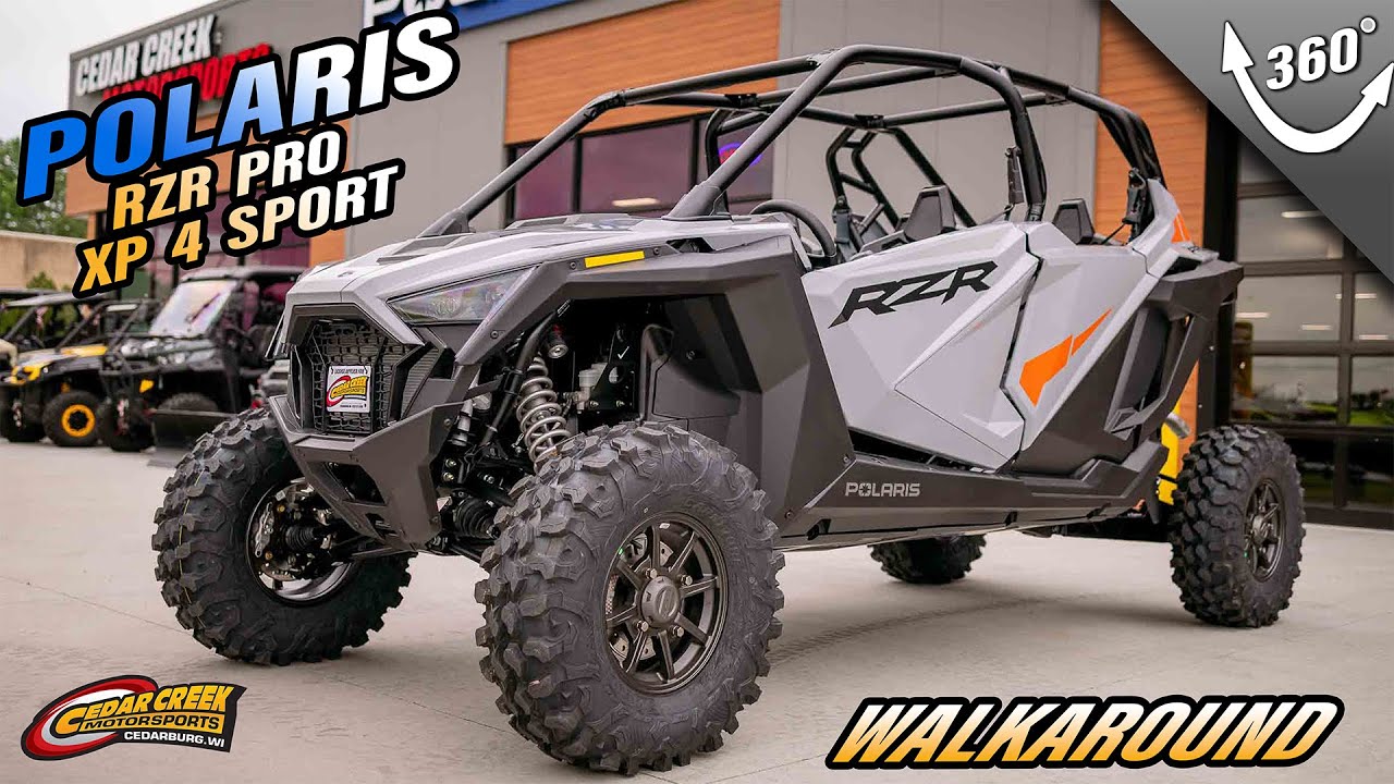 Walkaround | Turbo Charged | 2024 Polaris&reg; RZR Pro XP 4 Sport