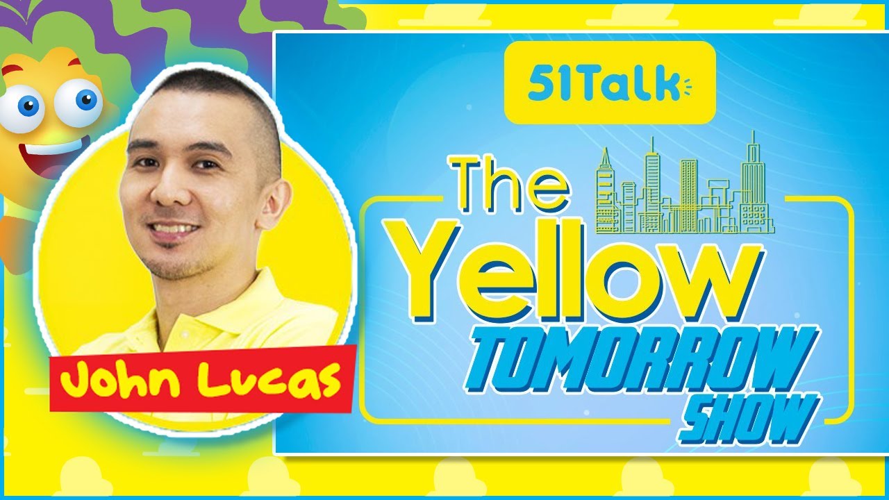 Teacher John Lucas Interview! The Yellow Tomorrow Show 2021!
