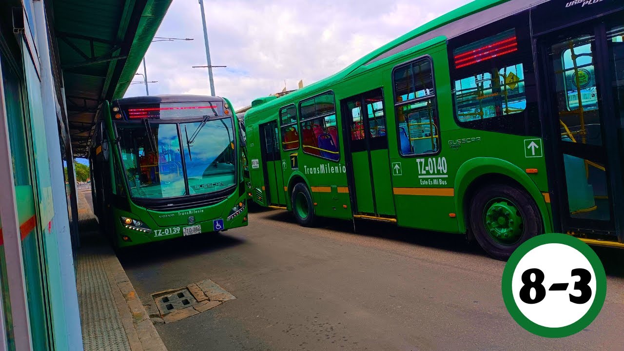 Ruta Alimentadora 8-3 Castilla 🚍 Transmilenio Bogota