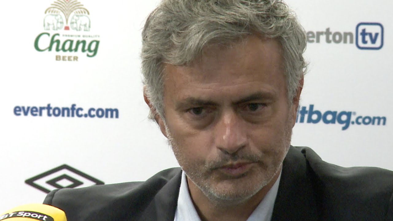'REFUGEES ARE UNDER PRESSURE' - Everton 3 Chelsea 1 - Jose Mourinho Press Conference