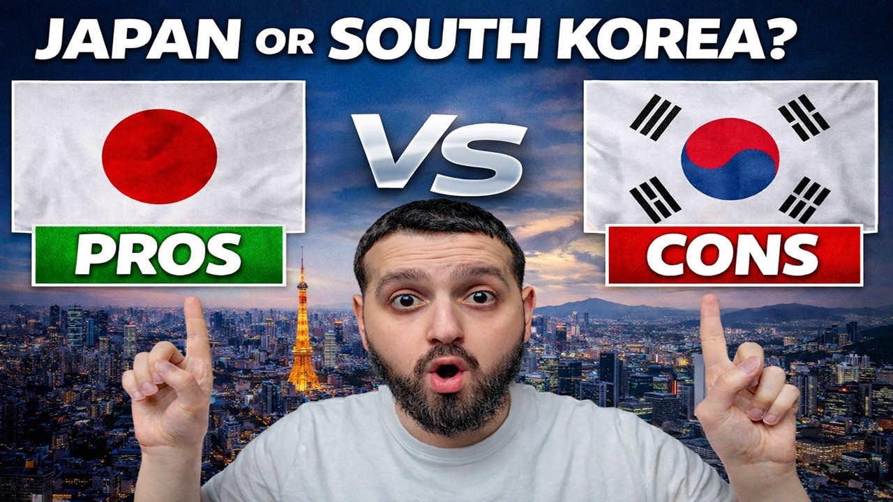 Japan vs South Korea: The Honest Truth After Visiting Both 🇯🇵 🇰🇷