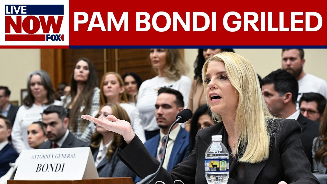 Pam Bondi grilled by lawmakers over Epstein files