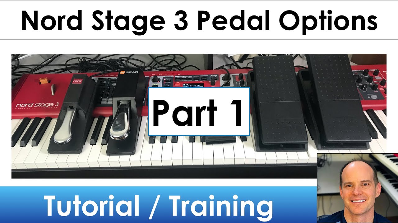 Nord Stage 3 | Узнайте всё о вариантах педалей (часть 1)