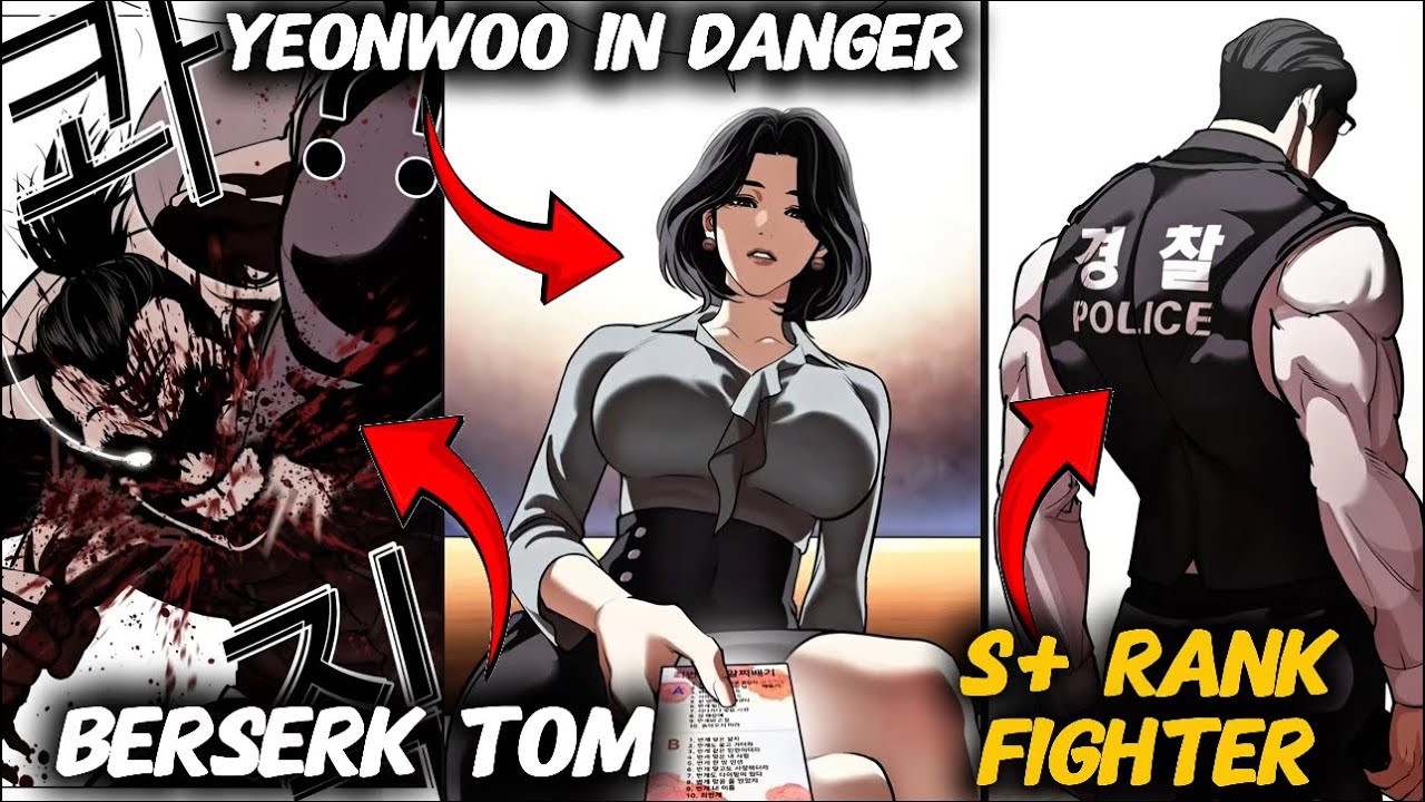 Ultimate King Tom Lee Destroy Police Forces Lookism [589] Hindi  #lookism #manhwa #explanation 