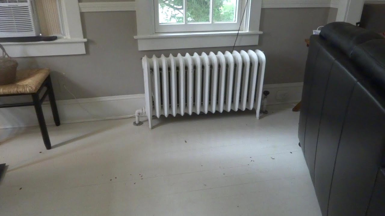 OLD CASTIRON RADIATOR BOILER JOB NOT HEATING PROPERLY