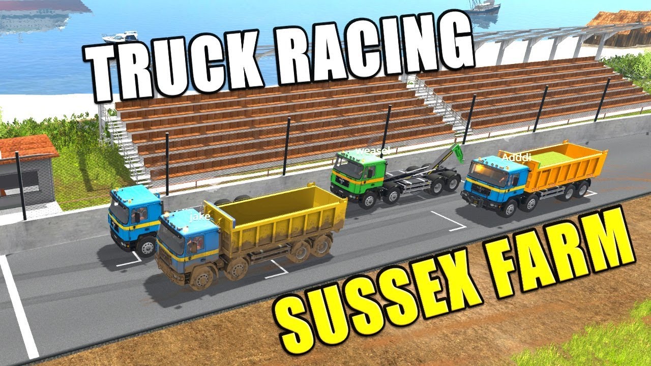 TRUCK RACING | SUSSEX FARM - Farming Simulator Multiplayer