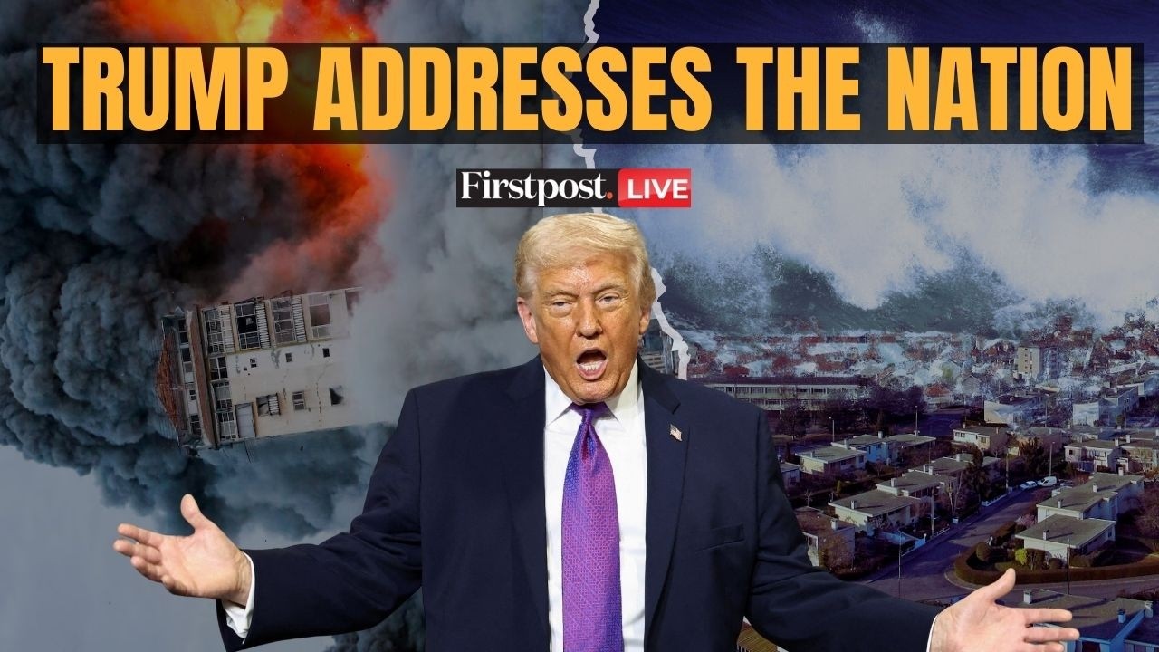 Trump LIVE: US President Donald Trump Delivers Address amid US Iran War