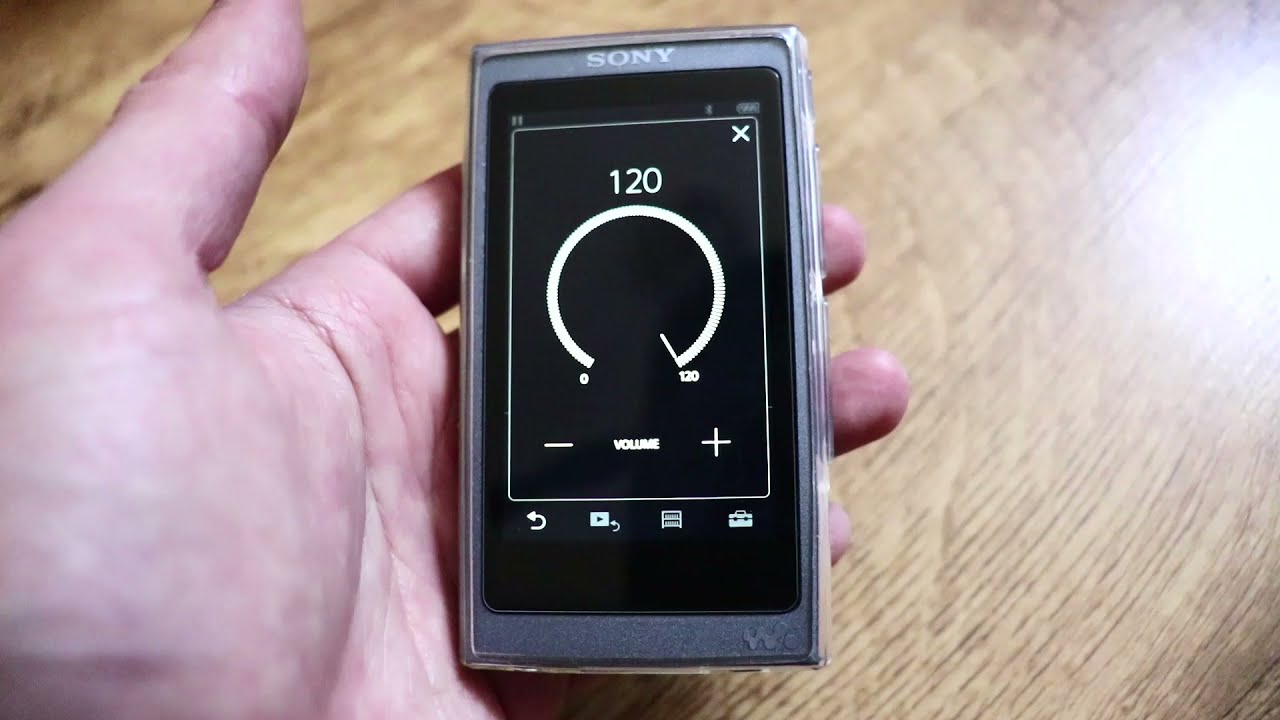 Sony NW-A45 European Volume Cap Removal Destination change