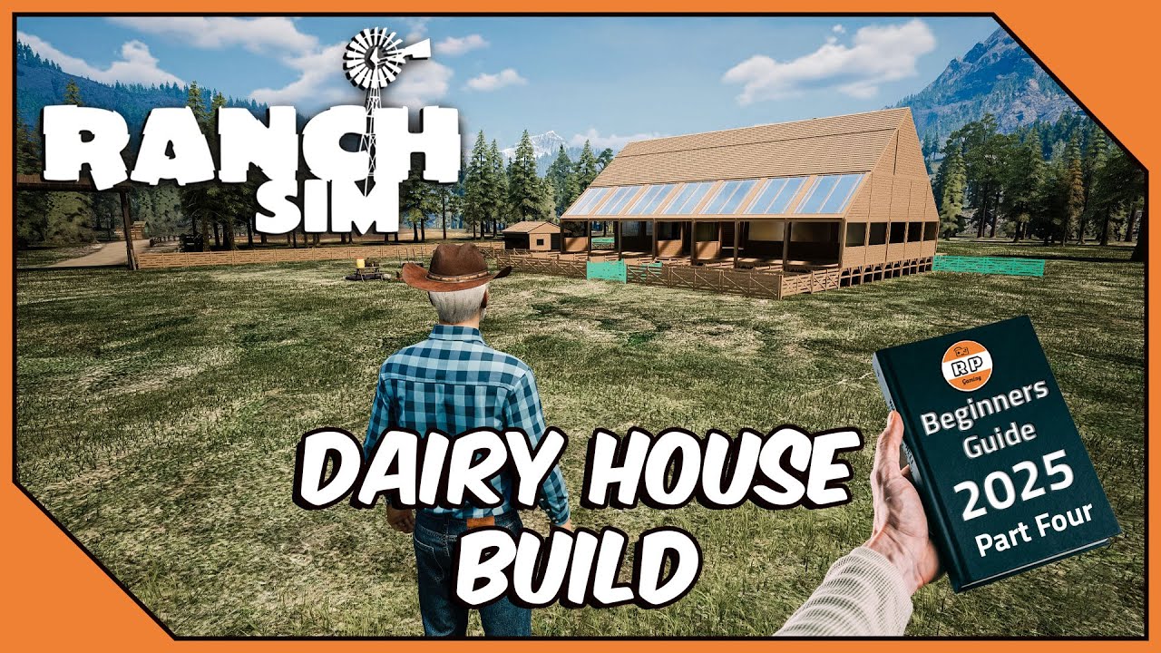 Crafting A Dream Dairy Farm In Ranch Simulator: Watch The Build!