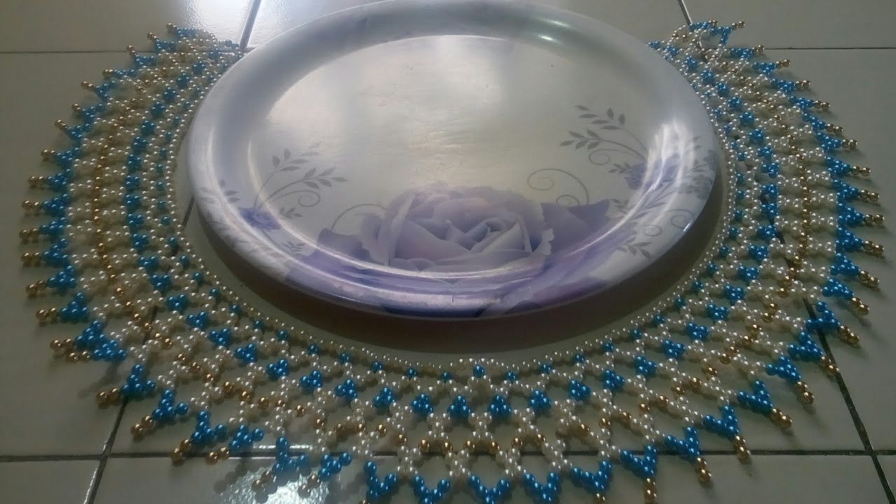Moti mahirap design #4 made by ashwini Prashant kulkarni ...creative and easy pearl art ....