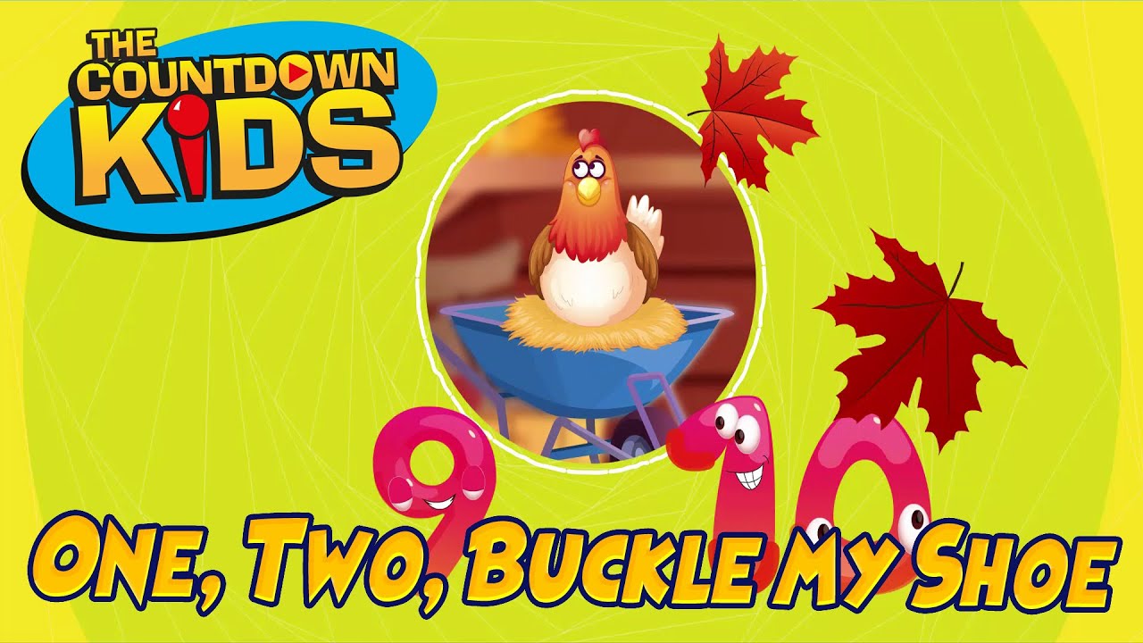 One, Two, Buckle My Shoe - The Countdown Kids | Kids Songs & Nursery Rhymes | Lyric Video