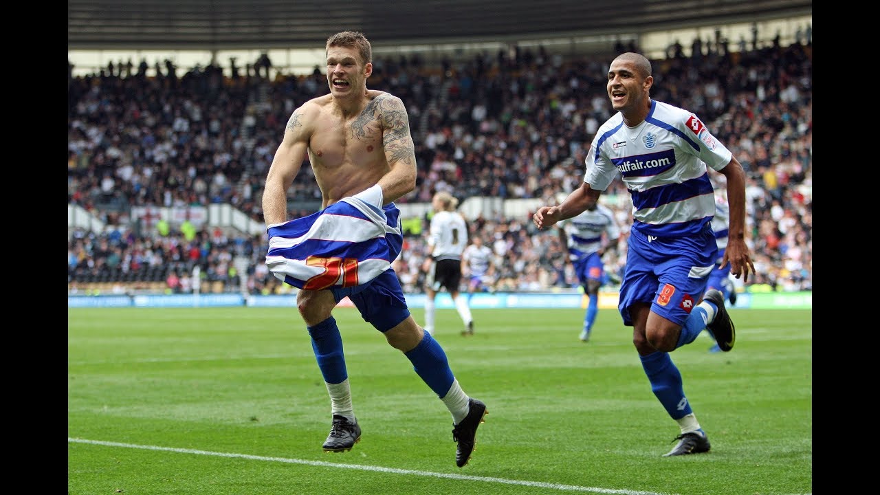 Jamie Mackie goal vs Derby with titanic music Derby 2-2 QPR 2010