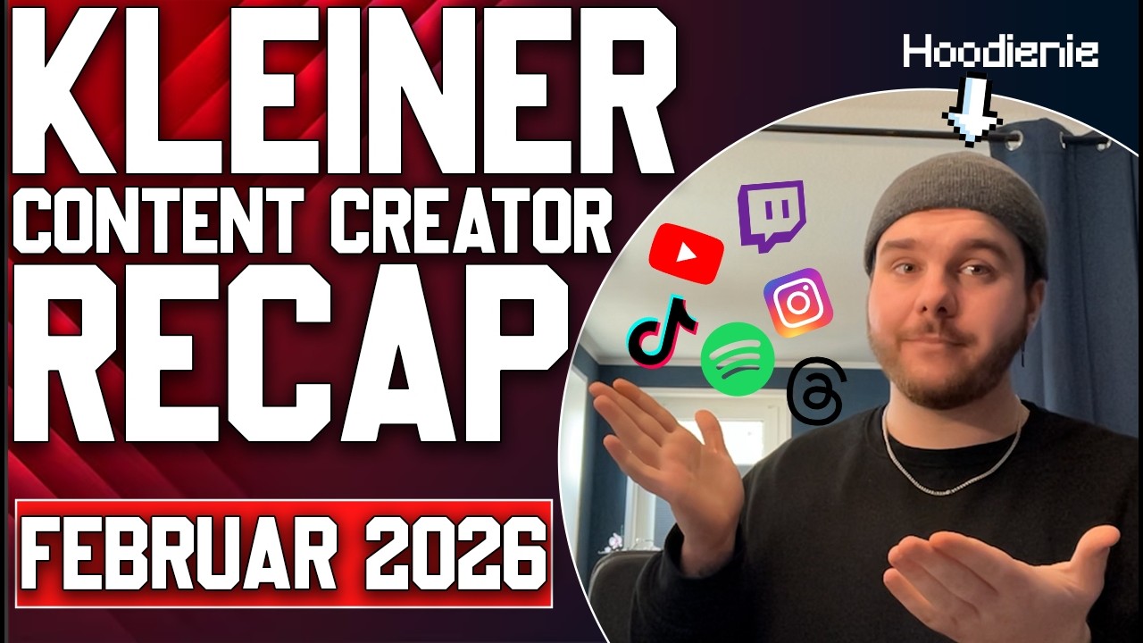 Kleiner Content Creator Recap [Februar 2026] das ist alles passiert!