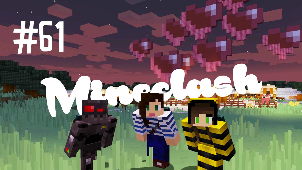 LOVE HEARTS CHALLENGE (WITH HEYIMBEE) - MINECLASH (EP.61)