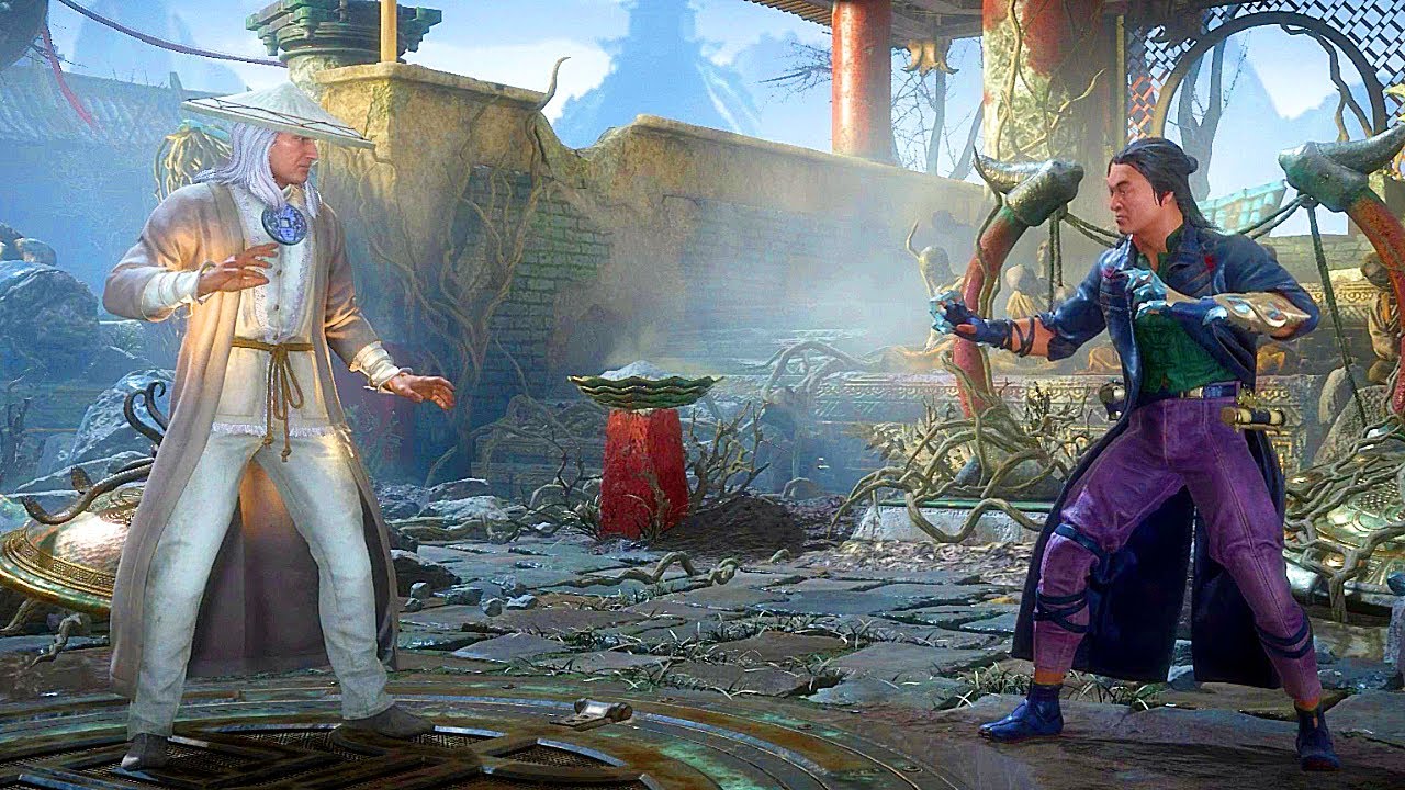 MORTAL KOMBAT 11 Christopher Lambert Raiden MK Movie Skin Gameplay MK11