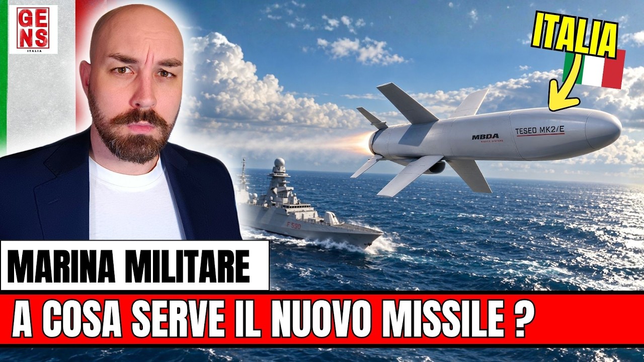 SUCCESSO PER IL NUOVO MISSILE DESTINATO ALLA MARINA MILITARE TESEO MK2/E