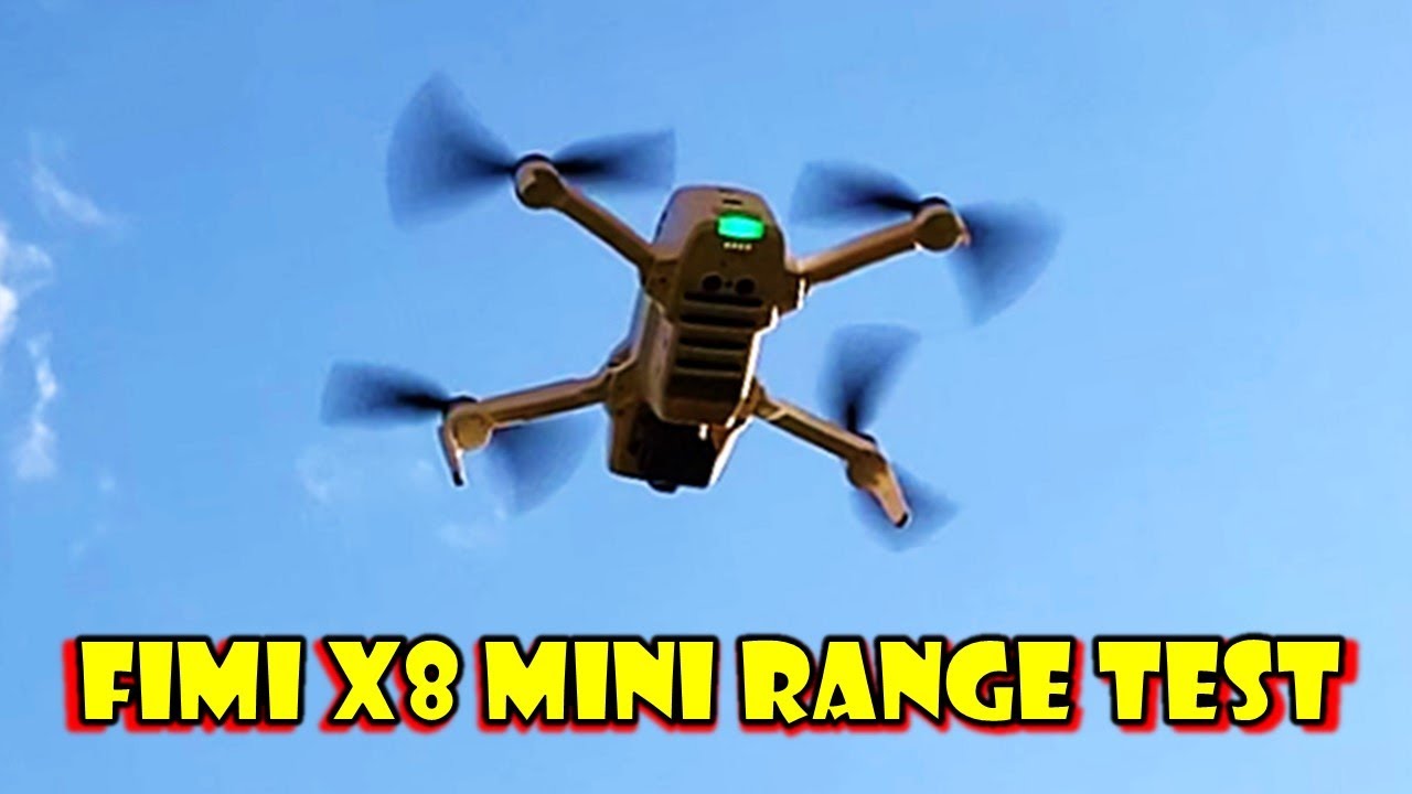 Fimi X8 Mini Range Test (Drone Indicator ON)