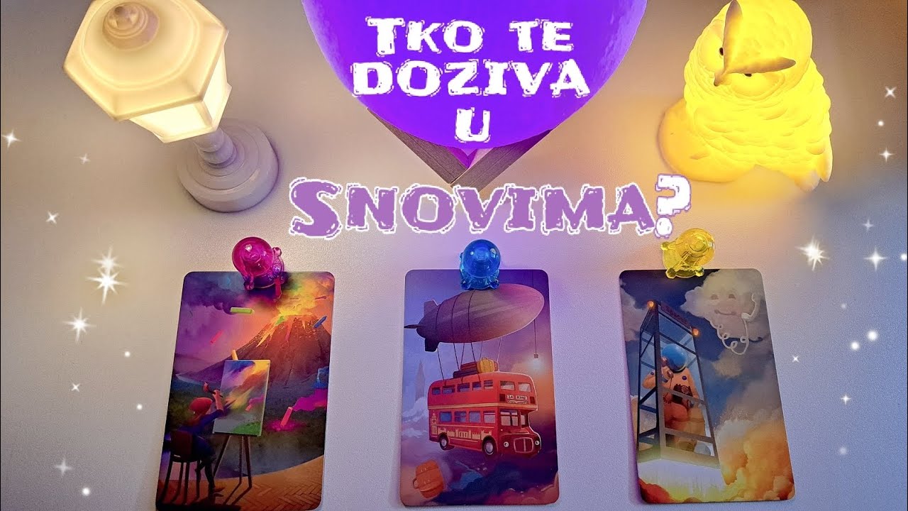 ⭐️ TKO te doziva u SNOVIMA i ZAŠTO?🌛 Tarot čitanje - Izaberi kartu 🔮