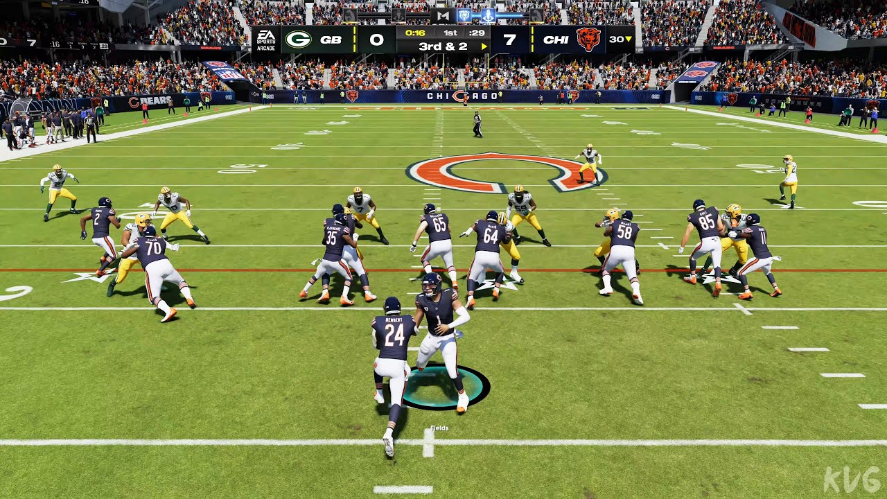 Madden NFL 24 - Green Bay Packers vs Chicago Bears - Gameplay (PS5 UHD) [4K60FPS]